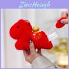 Year Of The Horse Plush Animal Toy With Short Pile Fabric For Desk Decor And Gift