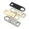 2pcs Detachable Zipper Pull, Replacement Zipper Accs For Jeans & Backpack, Sewing Tools.Replace Zipper Components
