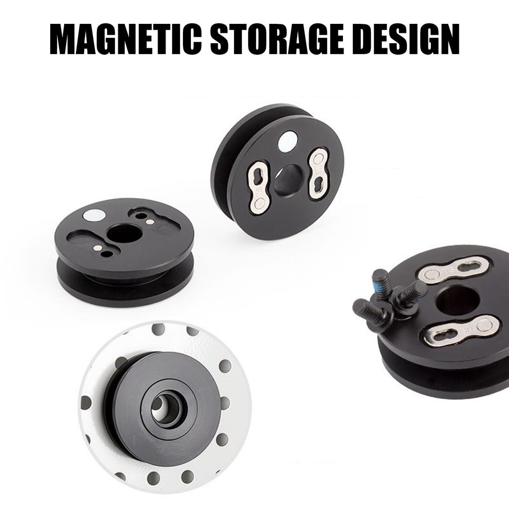 Road Bike Chain Keeper Sykler 12mm Thru Axle Chain Keeper for landeveissykkel Kjedevask rengjøringsverktøy Enkel å bruke