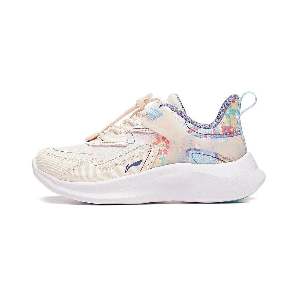 Li Ning Kids Non-Slip Casual Shoes Kids Shoes Pink Purple YKNT128-4