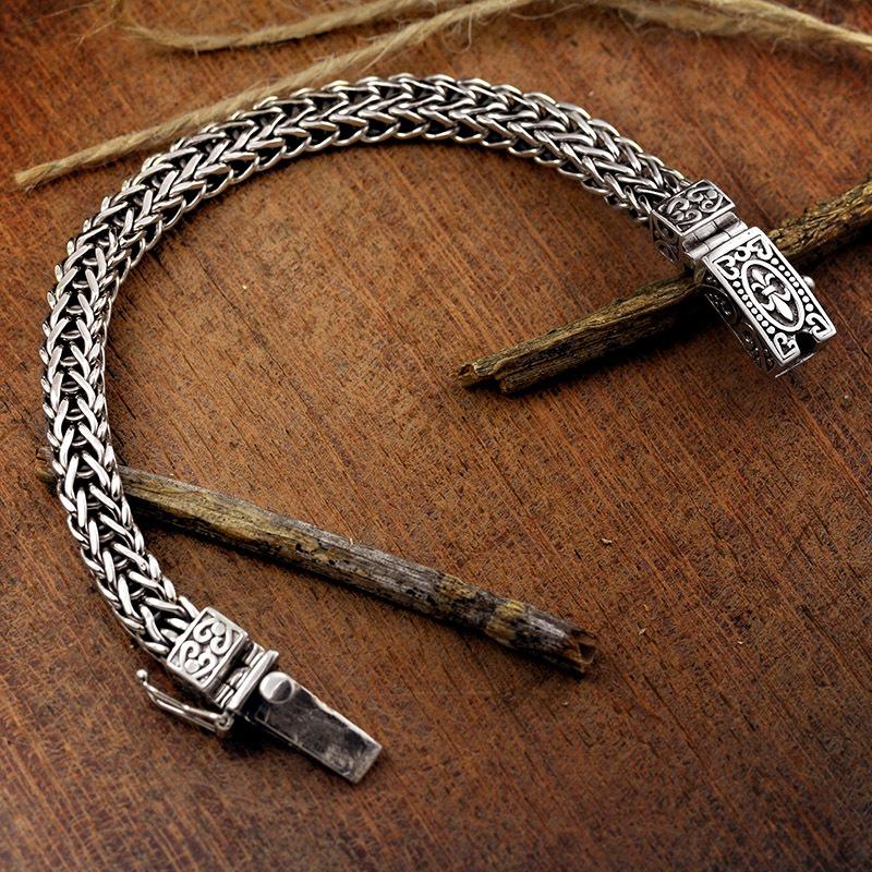 2026 Armband Herren Retro Mode Trend Geflochtenes Geschenk für Freund