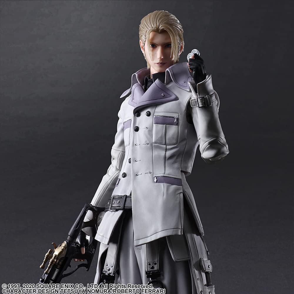 Final Fantasy VII Remake PLAY ARTS Kai Rufus Shinra PVC Painted Movable Figure