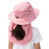 [Mitas] Girls' Sun Hat, Kids' Hat, UV Protection, Sunburn Prevention, Water-Repellent Nylon, Breathable, TN-BHHT-PK