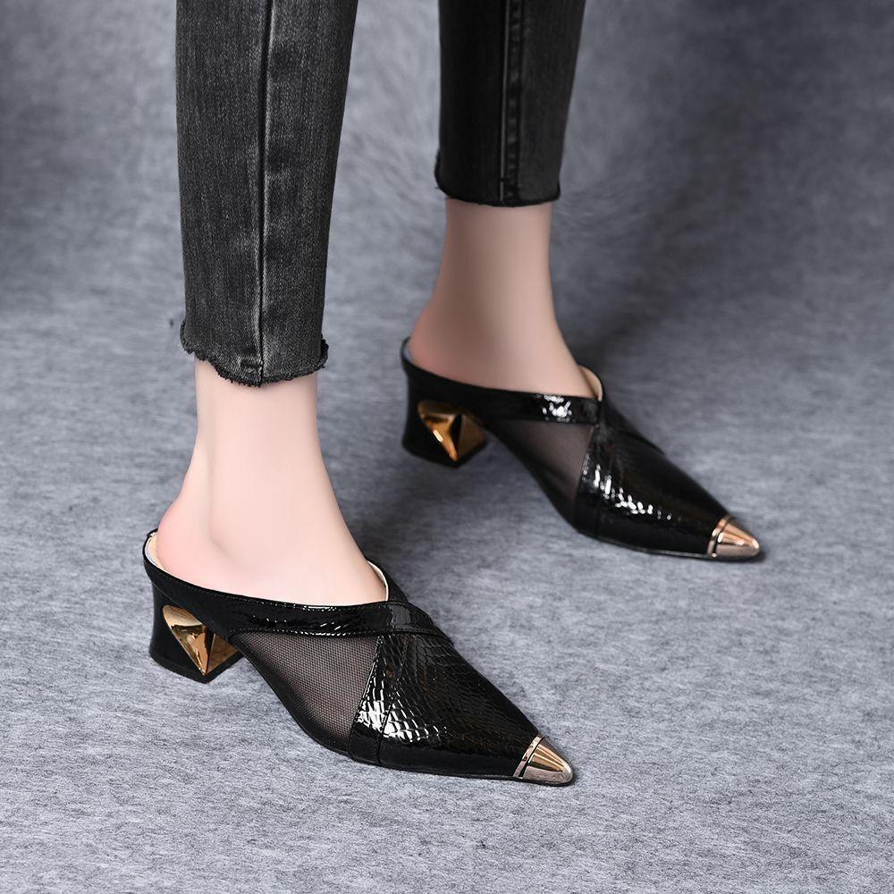 Pantofi Feminini Modă Femei Dulci Calitate Înaltă Pantofi cu Toc Înalt Verzi pentru Petrecere Club de Noapte Doamnă Pantofi cu Toc Cool A375