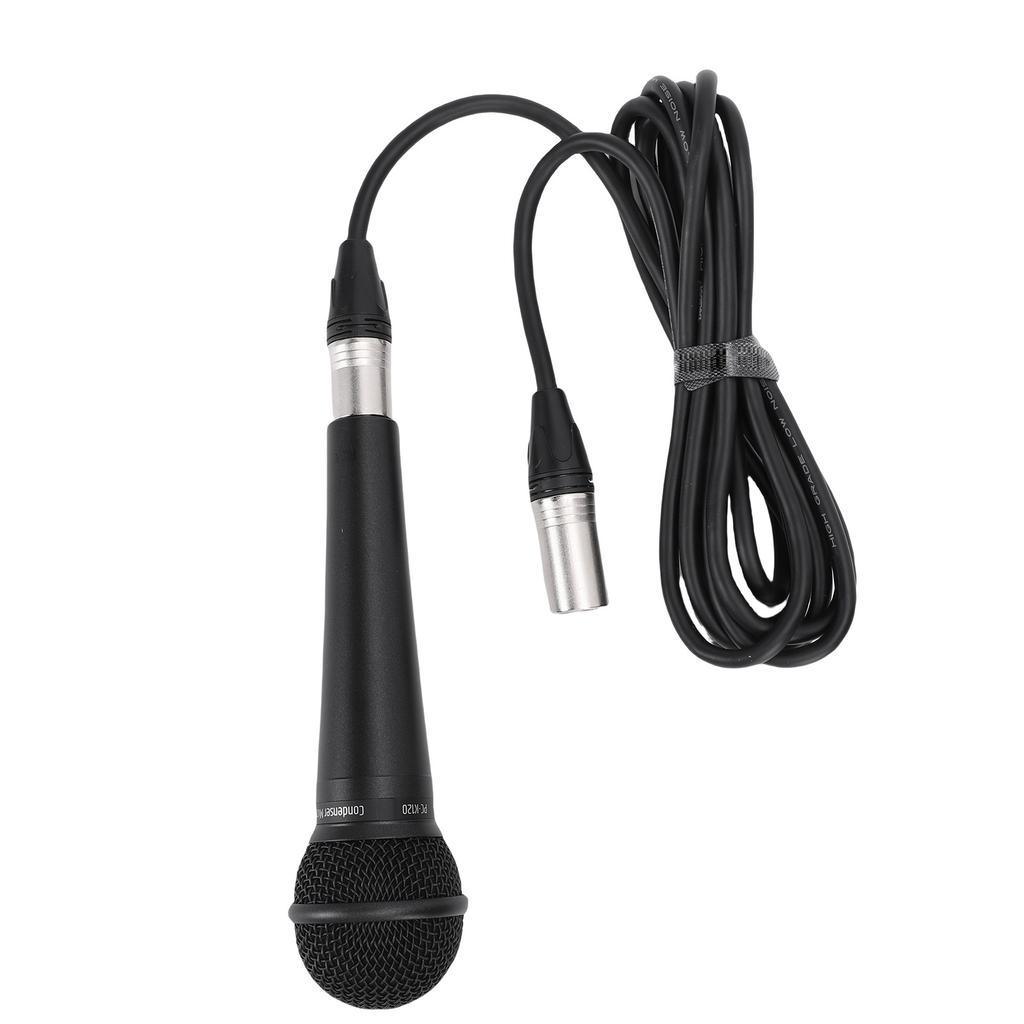 Ręczny mikrofon pojemnościowy Profesjonalny mikrofon Zasilanie Phantom 48V do streamingu na żywo Nagrywania Występu Stop cynku