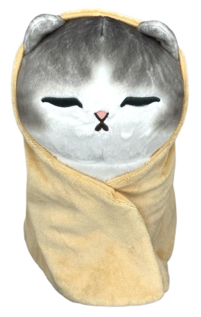 mofusand Wrapped Cat Big Plush Toy 30cm Approx. (Orange)