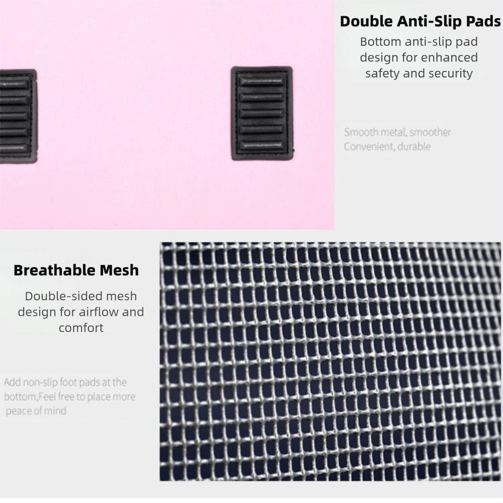 Breathable Cat Carrier Backpack Large Capacity Cat Transport Bag Durable Pet Carrying Bag  Cats