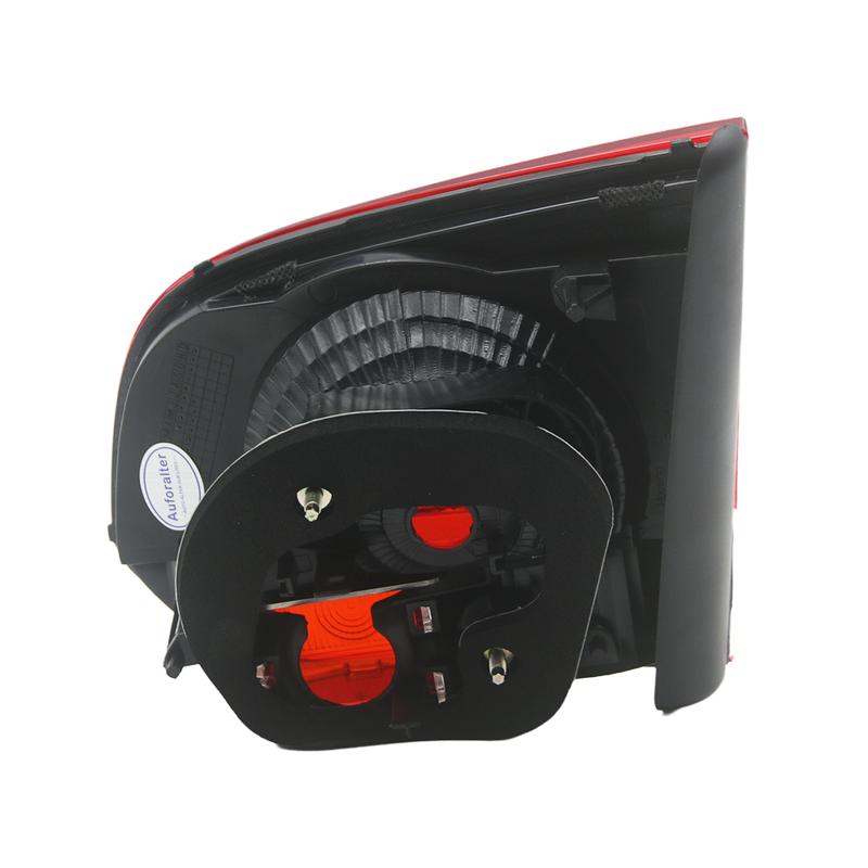 1Pc Tail Light For VW Golf Mk6 Golf 6 Hatchback 2009 2010 2011 2012 2013 Rear Taillight Warning Light Reversing Light