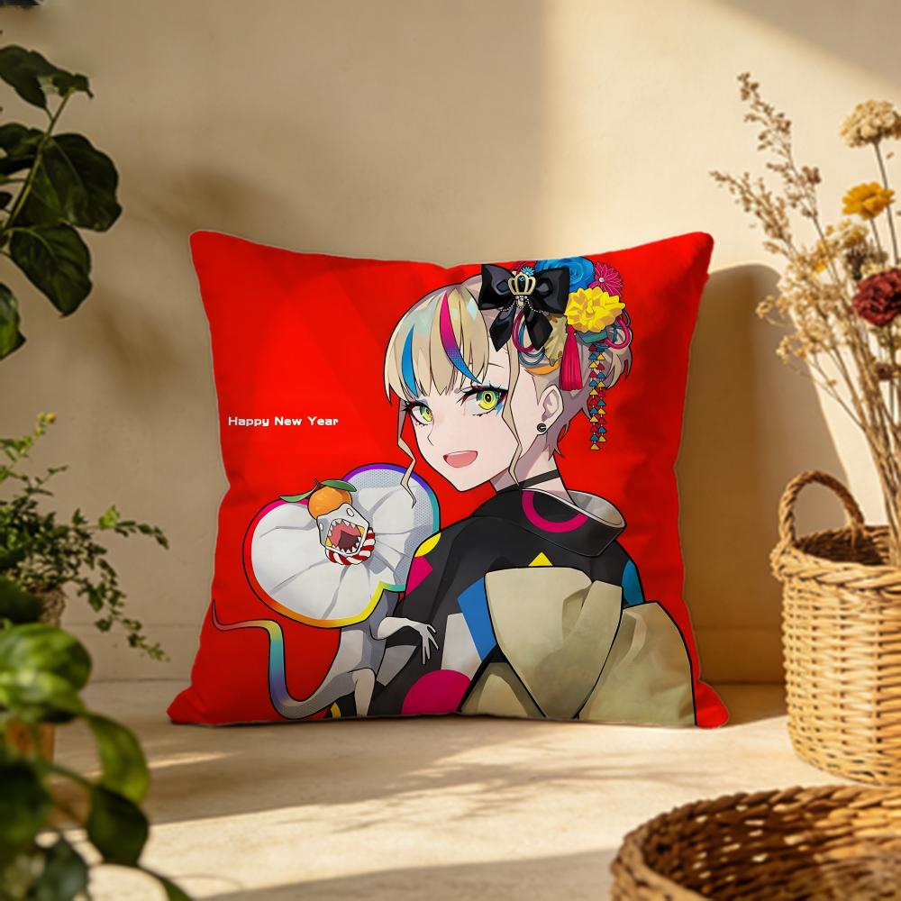 Hot Ttokyo chronosful Cushion Cover Versatile DoubleSided Pillow Case Fit for Sofa Bed Car  Daily Decor