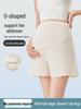 No-Panty Ice Silk Maternity Safety Capri Pants for Summer