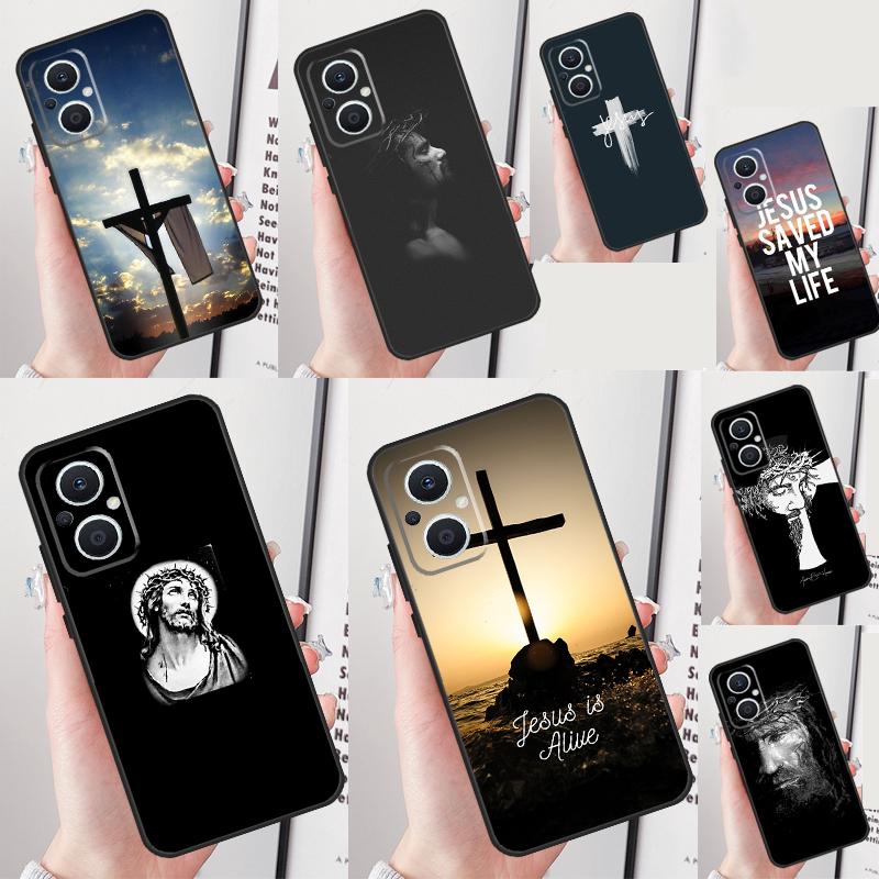Jesus Phone Case For OPPO Reno 12F 12 13 F 11 8T 7 8 10 Pro OPPO Find X5 Lite X3 X6 X8 Pro Cover