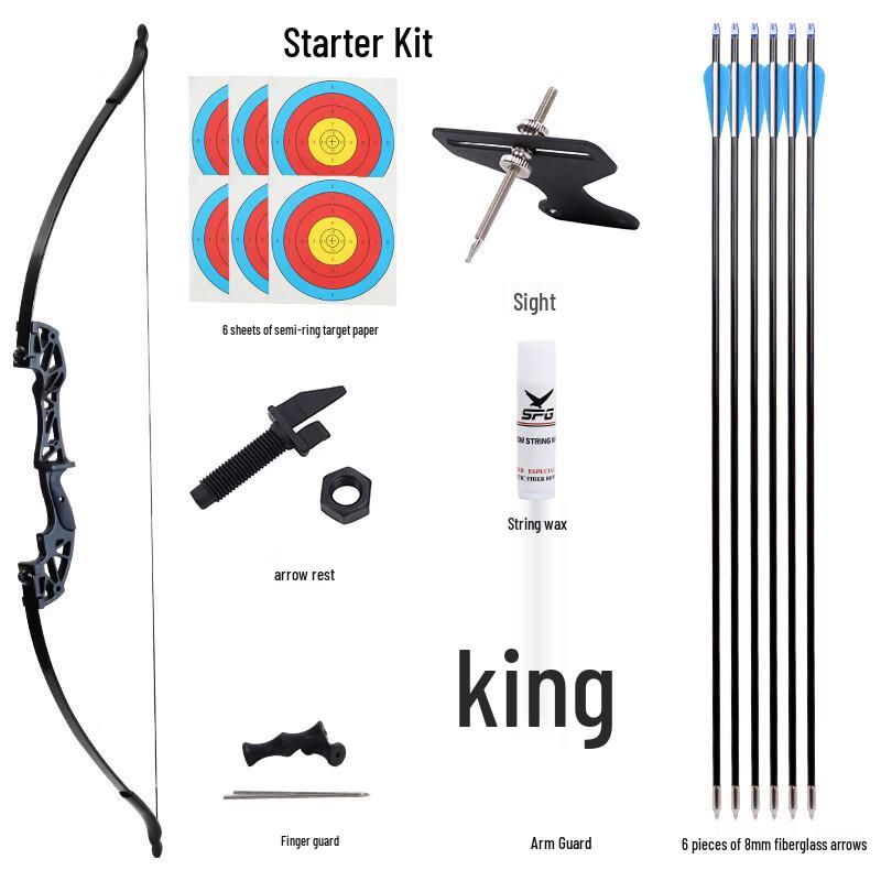 Metal Take-down Recurve Bow Archery Set
