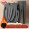 Langsha Men's 7A Antibacterial German Velvet Thermal Underwear Set