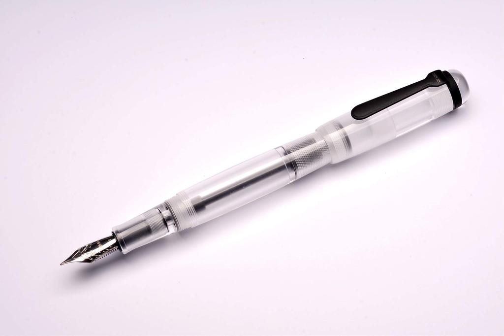 Opus 88 Omar Clear Demonstrator Fountain Pen - (EF (ExtraFine))