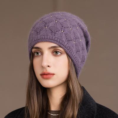 Women's Soft Beanie - Winter Hat with Snug Fit, Lightweight Warmth for Outdoor, Everyday & Formal Events - Elegant Minimalist Cold Weather Accessory