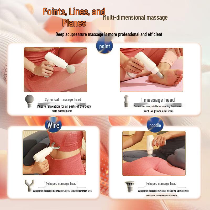 Hezheng Fascia Massage Gun CN Plug (adapter Included)