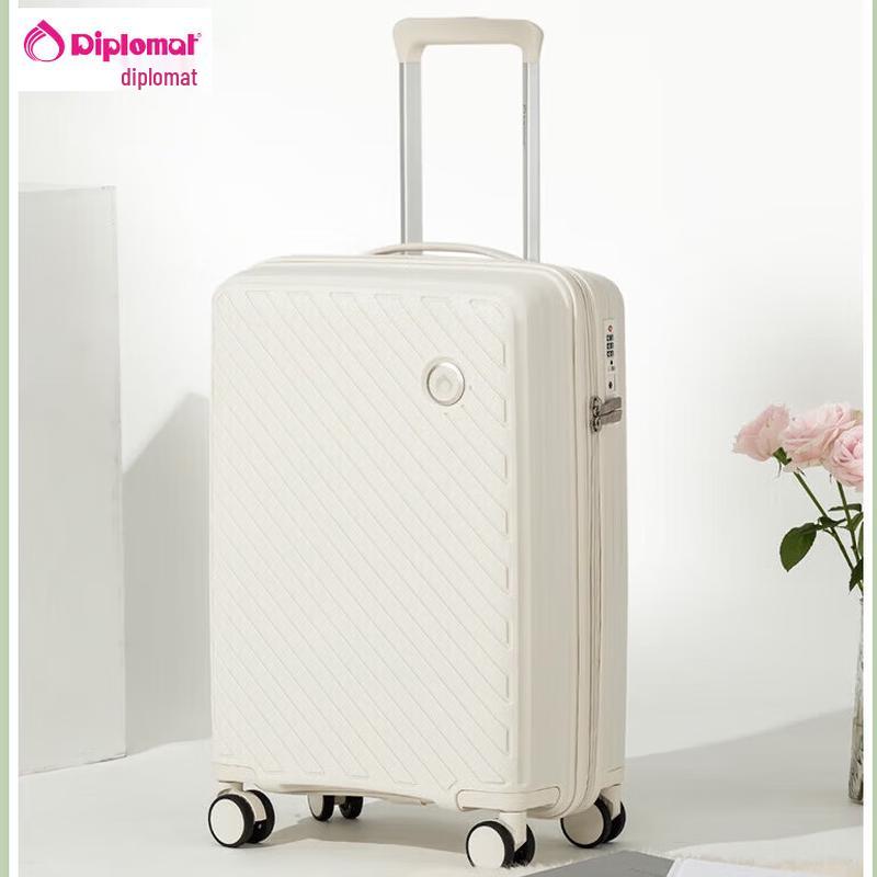 Diplomat DS-1322 Hard-Shell Spinner Carry-On Luggage 20 inches