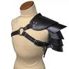 Středověký Viking Pirát Rytíř Naramenní zbroj Římský Gladiátor Cosplay Kostým Doplněk Steampunk Gotický Kožený Pauldron LARP