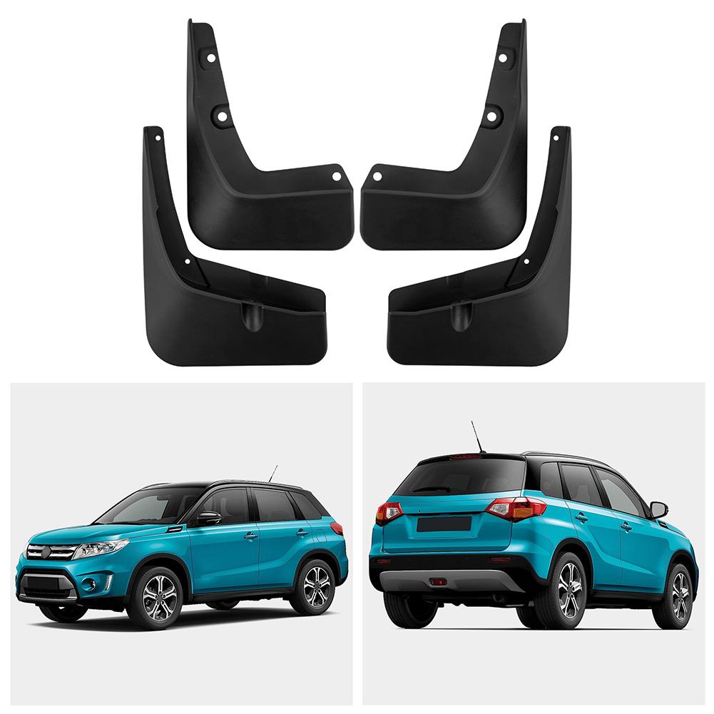 Compatible For Suzuki Vitara/Escudo 2016-2025 Mud Flaps Set, ABS Fender Splash Guards, 4 PCS Front Rear Wheel Protection