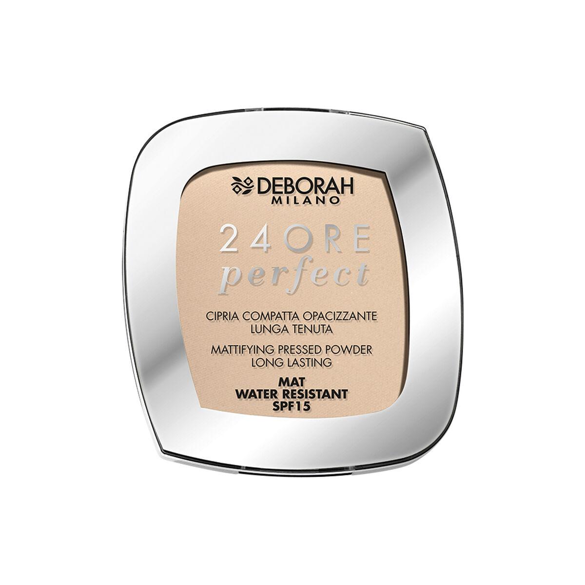 

Deborah 24ore Perfect Nº 01 Светло-бежевые компактные пудры SPF 15