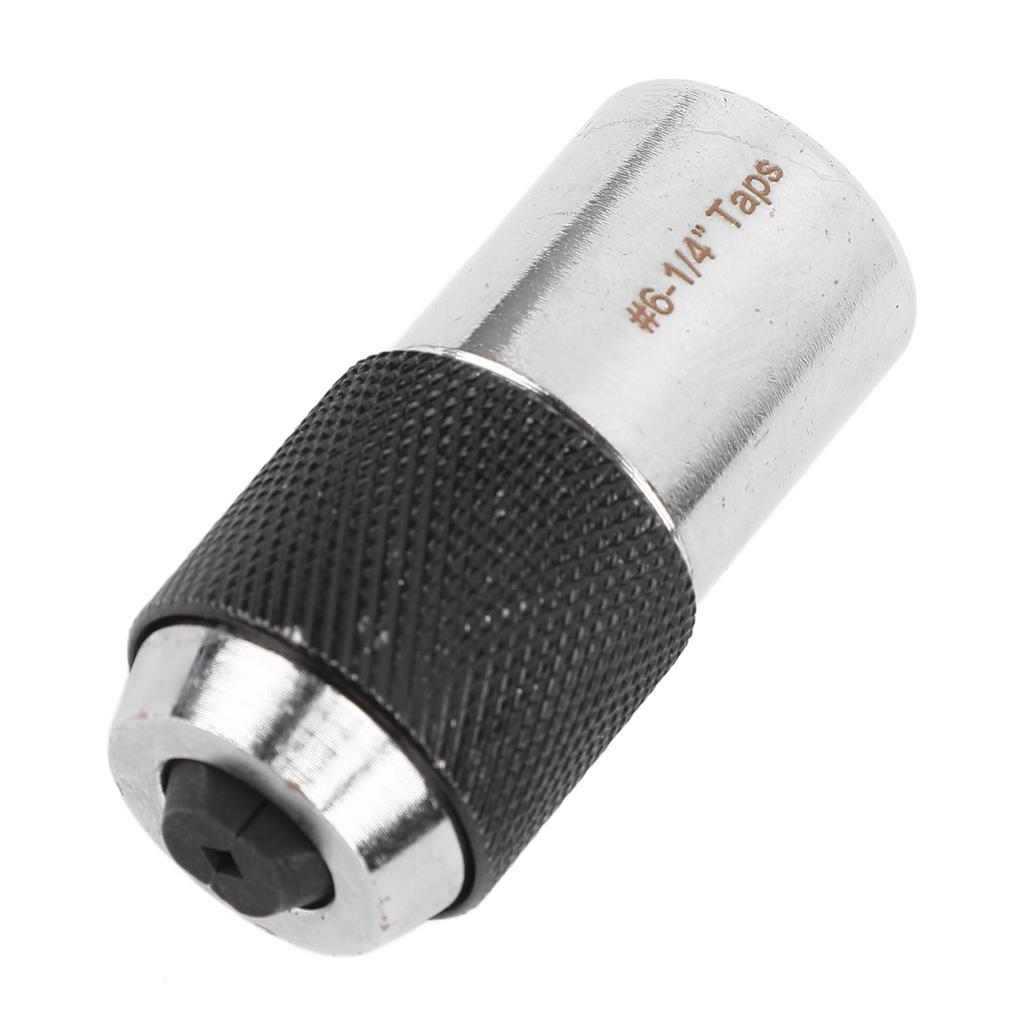 6‑1/4 Adjustable Tap Socket 3/8 Inch Square Drive Tap Extraction Tool for M3‑M6 Taps Reamer Screw Ex