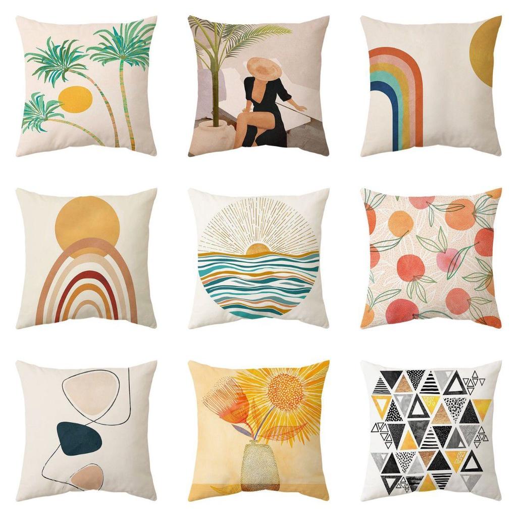 Nordic Style New Abstract Printing Pillow Cover For Modern Living Room Decor