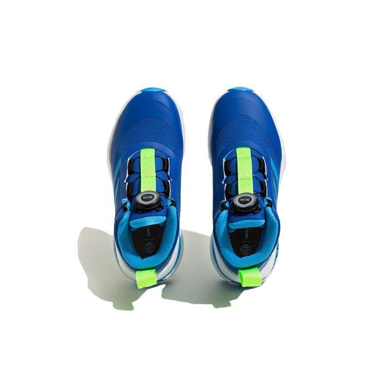 Adidas Fortarun Boa Atr Fabric Casual Non-Slip Shock Absorbing Durable High-Top Running Shoes Kids Sneakers Blue GZ1808