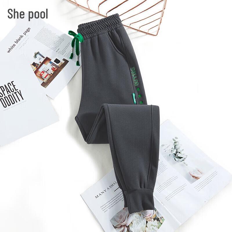 Tachii Women's Fleece-Lined Elastic Waist Jogger Sweatpants