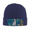 Lemurs In A Blue Jungle Warm Knitted Cap Winter Knit Bonnet Hat Skullies Beanies Hip Hop Caps for Unisex