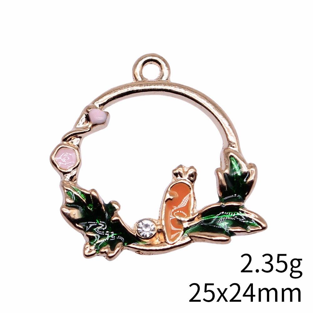 Valentine's Day Charms For Bracelet Flamingo Mermaid Enamel Charms Pendant Home Garden Pendants For Bracelets