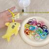 Cross-Border Plush Shark Keychain Pendant - Cute Wedding Toss Doll Bag Charm