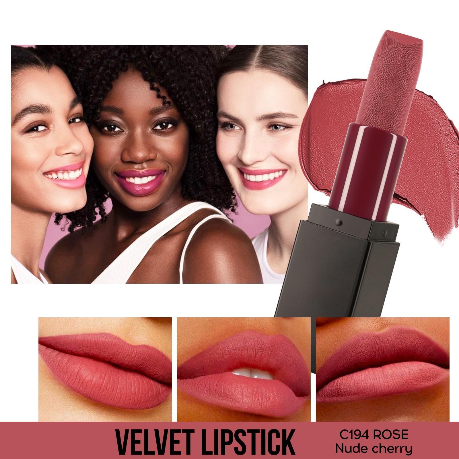 6-цветная помада European And American Velvet Natural Nude Lipstick One Size