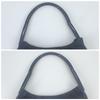 Prada Handbag Tote Shoulder Bag Tessuto Nylon Single Semi Shoulder Plastic Handle Arm Black