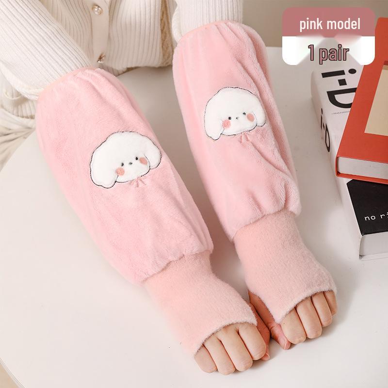 

Newcomer Special: 5 Yuan Off - Thick Warm Student Oversleeves for Autumn/Winter, Anti-Stain and Durable.