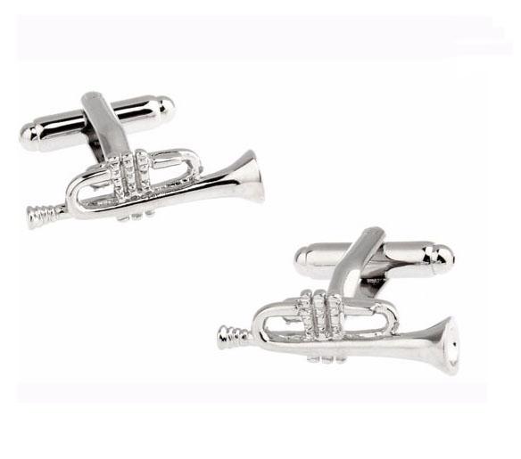 Music Series Men' Fashion Cuff Links Musical Instrument Guitar Microphone Piano Violin Drum DJ Design Quality Brass Cufflinks