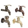 Antique European Style Wall-mounted Washing Machine Faucet Single Cold Water Valve Taps Mop Pool Faucet Accessories