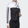 Adidas Colorblock Windbreaker Jacket Women Outerwear Black White GF0132