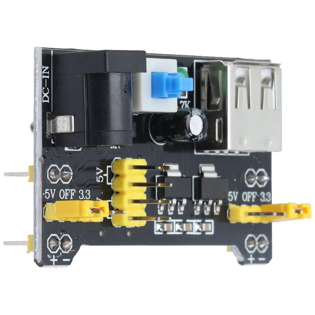 5Pcs Breadboard Power Supply Module 2 Way DC Voltage Regulator Modules for 3.3V/5V