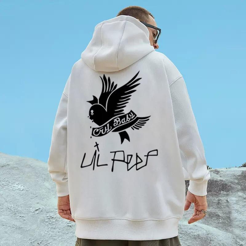 Süße Friedenstaube Print Schwarz Weiß Mode Grafik Hoodies Unisex Sudadera Con Capucha Hombre Design Homme Sudaderas Para Hombre