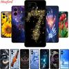 6.78" For Vivo iQOO Z9 Turbo+ Case Black Silicone Soft Back Cover Case For Vivo iQOO Z9 Turbo Plus Phone Case Z 9 Turbo Coque
