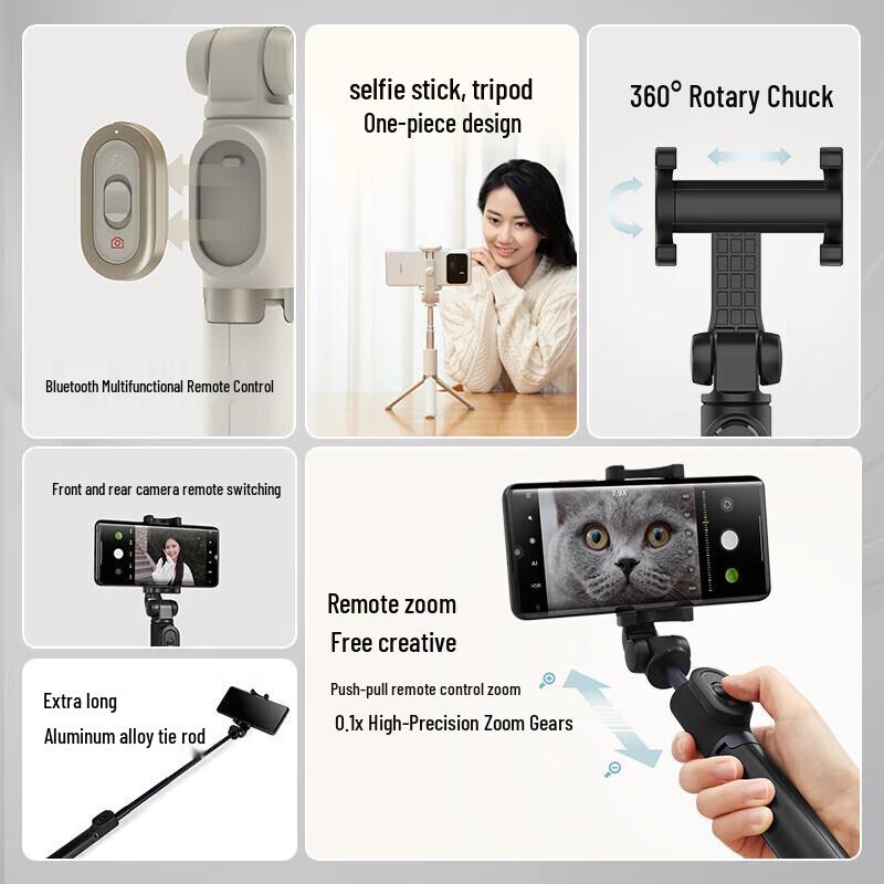 Xiaomi Zoom Selfie Stick Treppiede con Telecomando