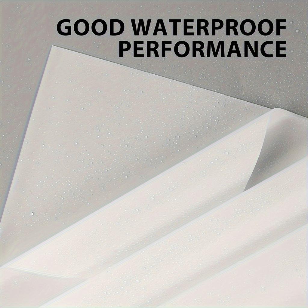 20 de coli de hârtie pentru săculeți de flori de 22,8 * 22,8 inch - hârtie impermeabilă pentru săculeți de flori, hârtie de împachetat cadouri de nuntă și ziua de naștere DIY ((alb))