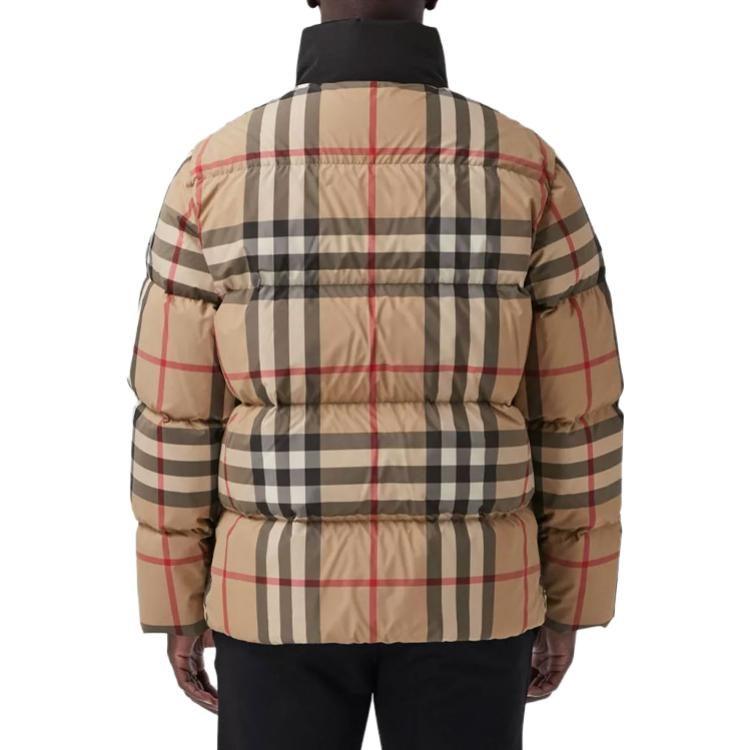 Burberry Down Jackets Men's Archive Beige Stand Collar Moderate Other 80439211