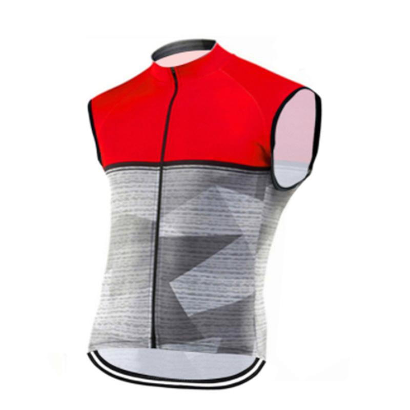 2026 Summer Men's Bicycle Cycling Vest Windproof Running Vest MTB Bike Mesh Fabric Breathable Clothing Sleeveless Road Cycling Jerseys