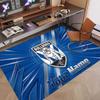 Custom Rug Canterbury-Bankstown Bulldogs Pattern Print Name Text Soft Non‑Slip Floor Carpet for Home Indoor Decoration