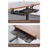 Space Saving Keyboard Bracket Stable Load-bearing Adjustable Keyboard Mouse Tray Slide-out Drawer Punch-free