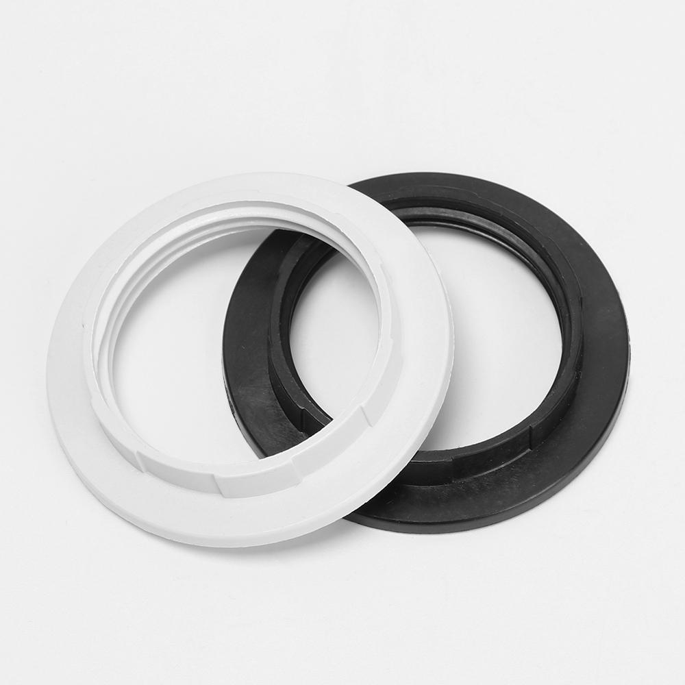 1Pc For Table Lamp E27 Lamp Shade Collar Ring Plastic Buckle Retaining Ring Adaptor Bulb Holder Fasteners Washers Shockproof