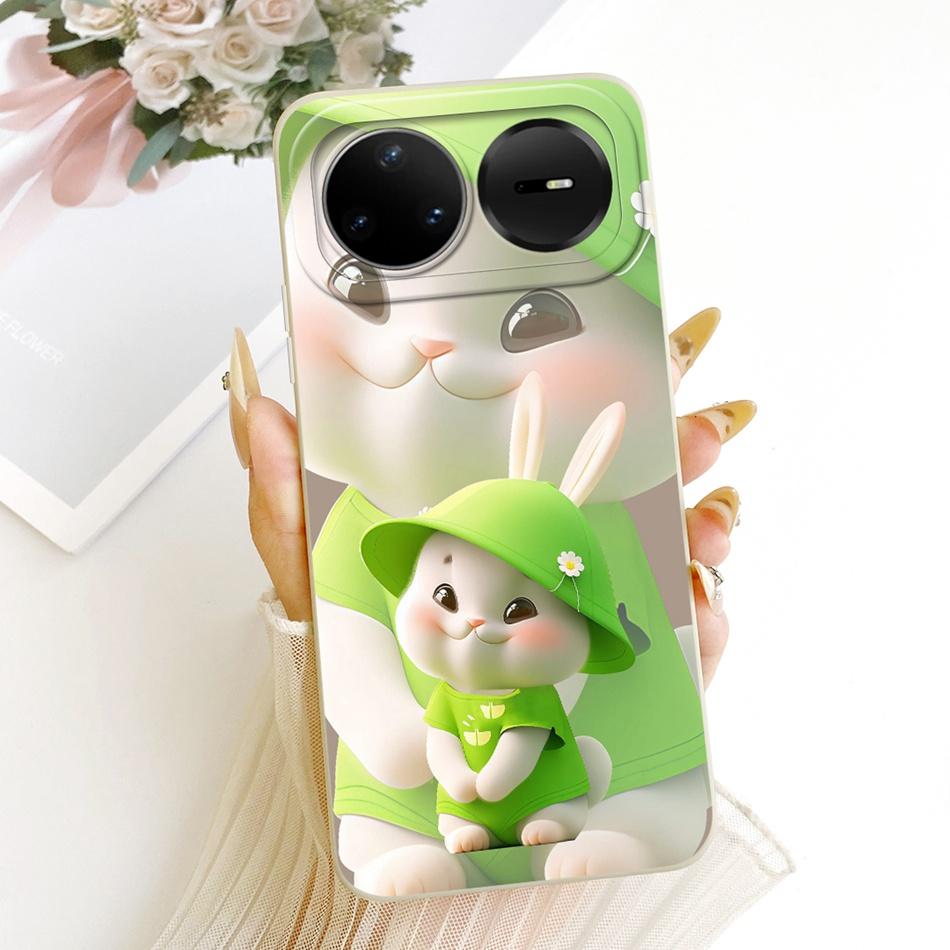For Huawei Nova 15 Pro 15 15Ultra 2026 Cute Cat Flower Cartoon Phone Case For Huawei Nova15 15Pro Soft Silicone Covers Bumpers