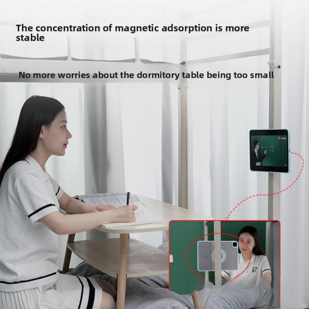 Magnetic Detachable Rotating Clear Case for 2025 iPad Air 7 11 Pro 10.9 Inch Tablet Protective Cover