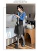Woolen Women's A-line Pleated Skirt - 2025 Dark Gray Mid-Length Autumn/Winter Collection